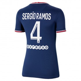 Paris Saint-Germain Sergio Ramos 4 Frauens Heim Trikotsatz 2021-2022 
